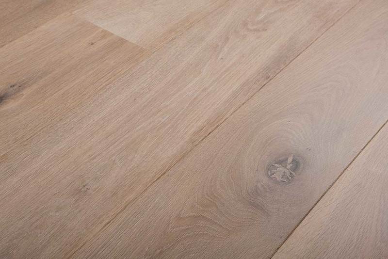 wooden flooring smoked white